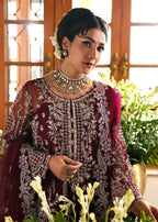 KANWAL MALIK ORGANZA UNSTITCHED EMB SAFIYA SUIT - City Cloth House