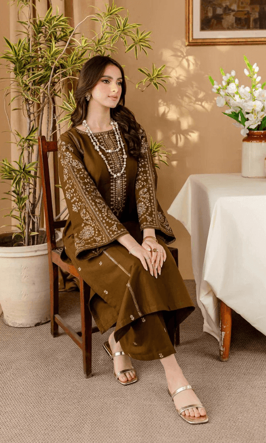 BAREEZE LAWN PREMIUM UNSTICH EMB 2PC - City Cloth House