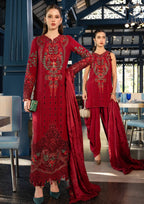 MARIA.B LAWN LUXURY UNSTITCHED EMB 3PC