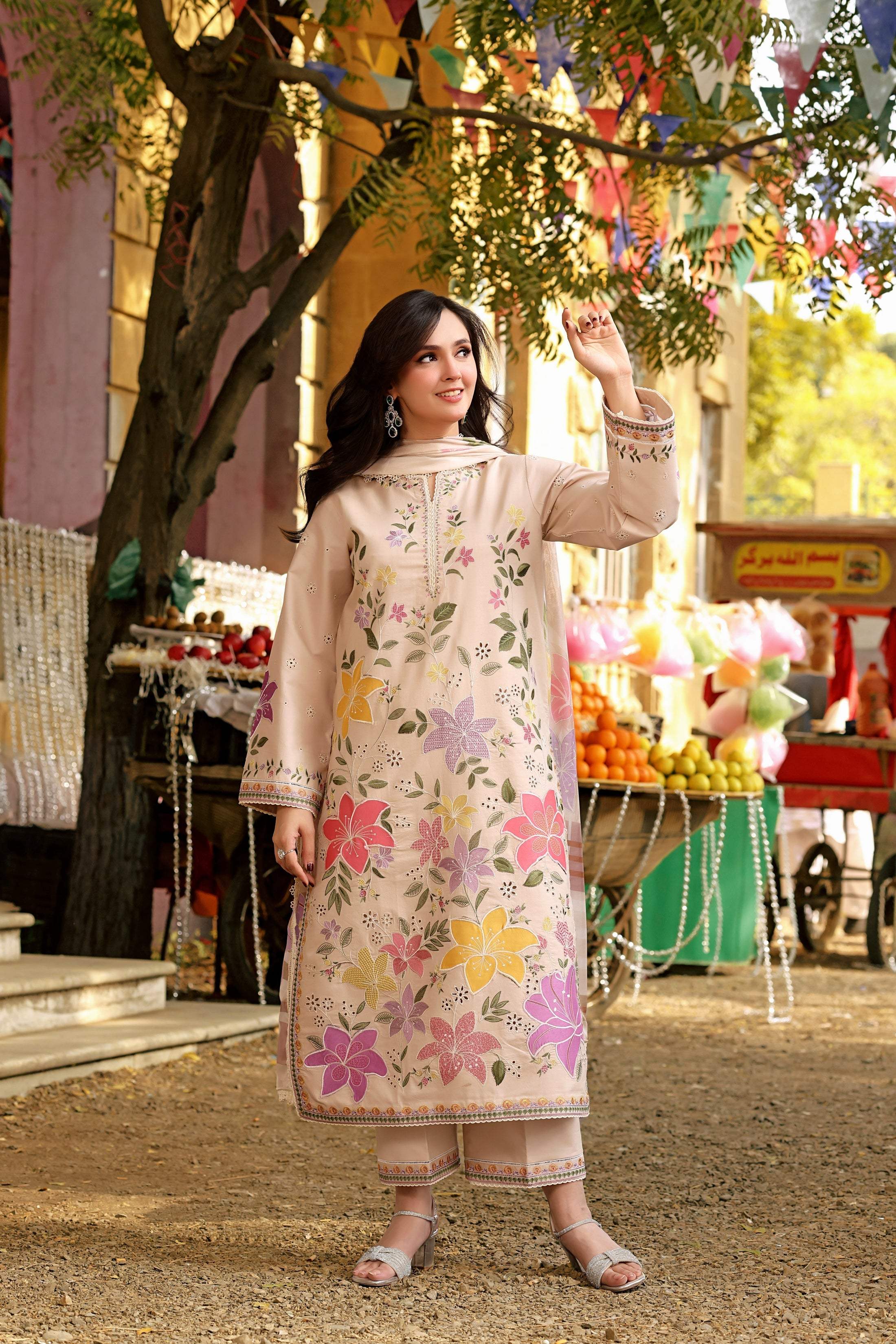 Gulzar | Emb Unstitched Lawn 3pc