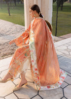Coral | Emb Unstitched Lawn 3pc