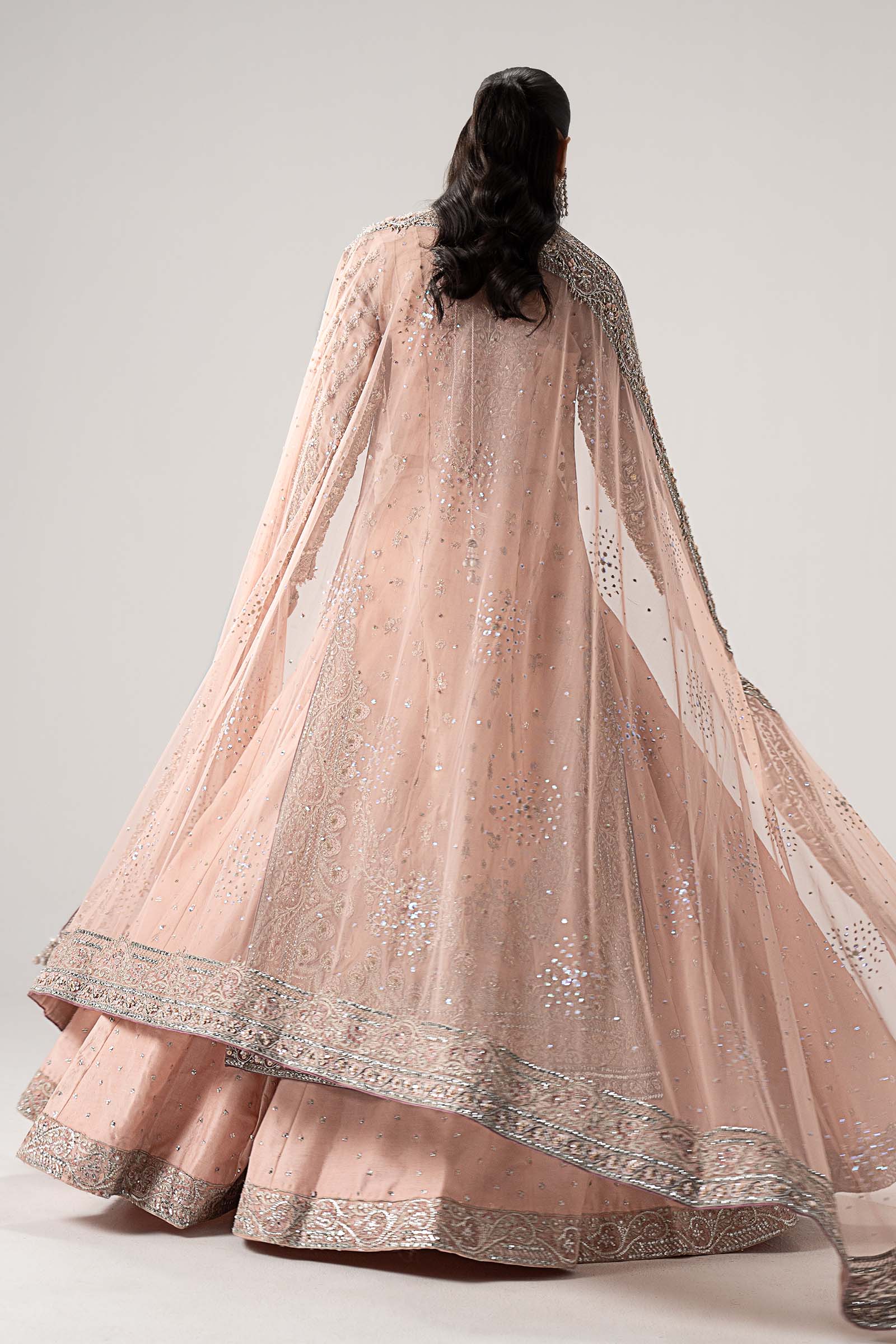 MARIA.B TASSEL SILK UNSTITCHED EMB MC-13 SUIT