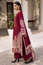 Rubis | Emb Unstitched Dhanak 3pc