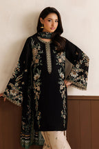 Siyah | Emb Unstitched Dhanak 3pc