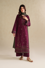 Zariya | Emb Unstitched Dhanak 3pc