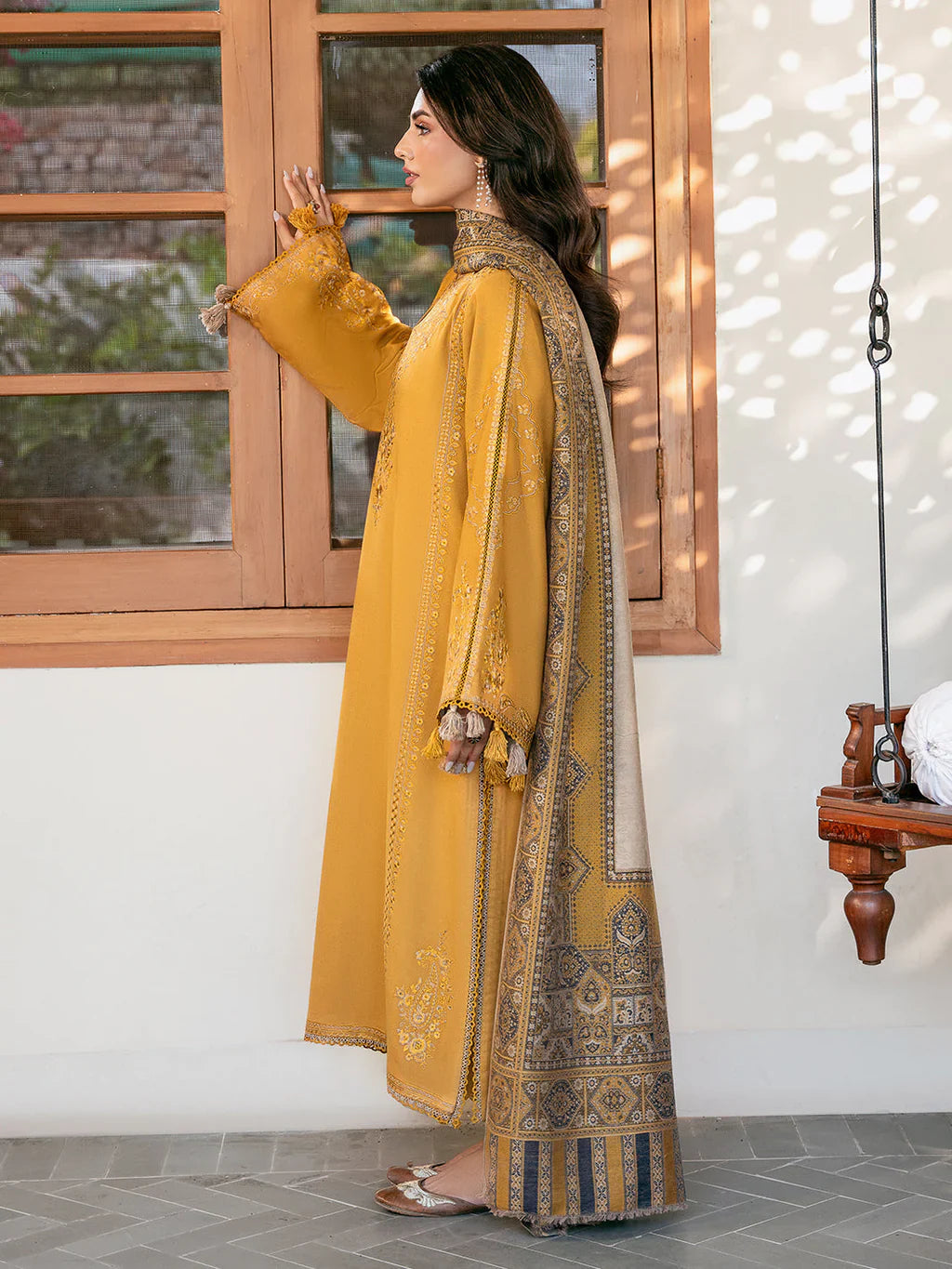 Riwaayat | Emb Unstitched Dhanak 3pc