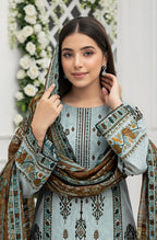 MIRAAL LAWN PRINTED UNSTICH VOL-2 3PC