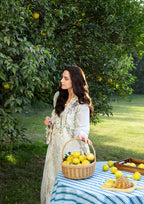 ELAF LAWN LUXURY UNSTITCHED EMB 3PC
