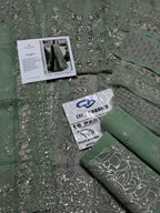 ELAN ORGANZA UNSTITCHED EMB MAXI - City Cloth House