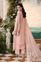 MARIA.B CHIFFON UNSTITCHED EMB D-4 SUIT