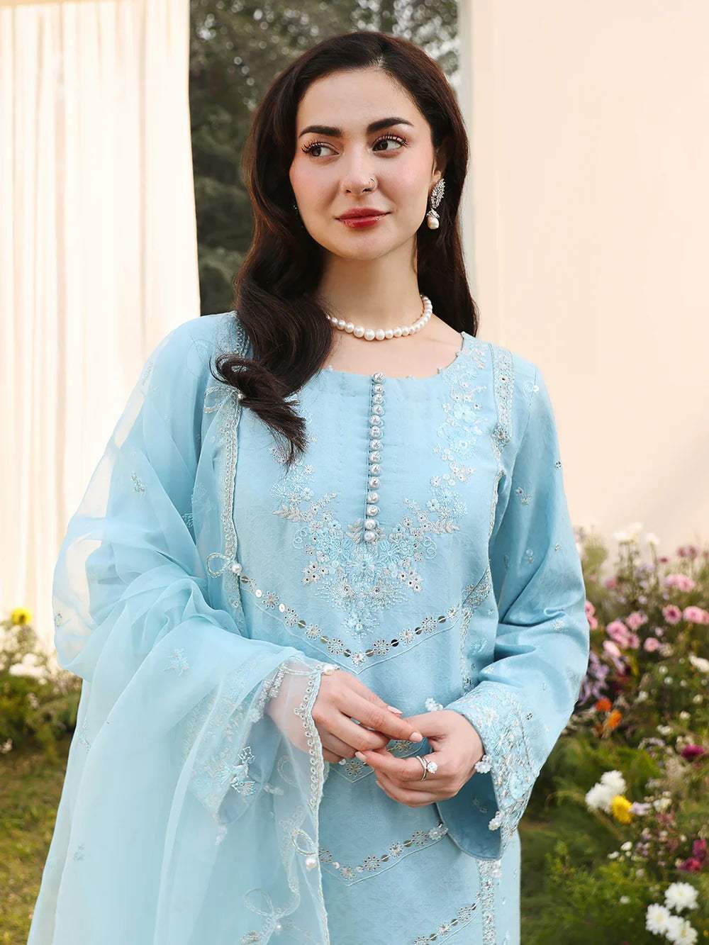 ALLYS LAWN LUXURY UNSTITCHED EMB 3PC