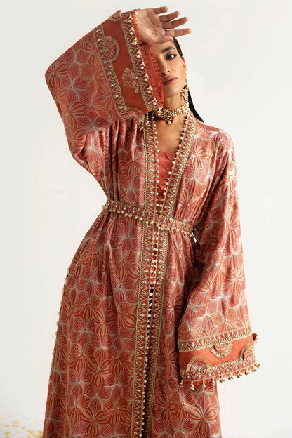ELAN COTTON NET UNSTITCHED EMB SUIT