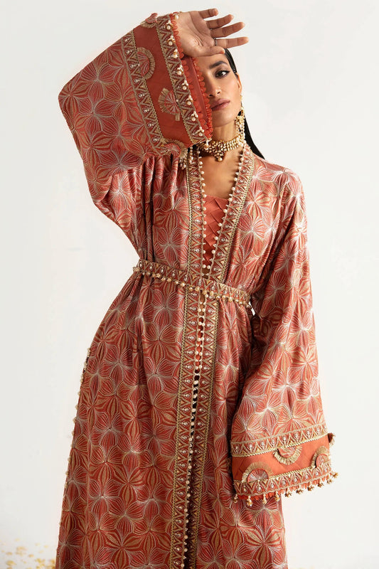 ELAN COTTON NET UNSTITCHED EMB SUIT