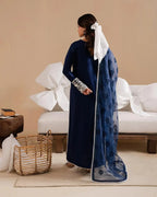 MARYAM MARIA LAWN LUXURY UNSTITCHED EMB 3PC - City Cloth House