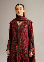 Ziana | Emb Unstitched Dhanak 3pc