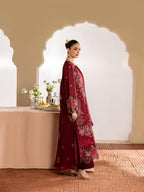 Laila | Emb Unstitched Dhanak 3pc
