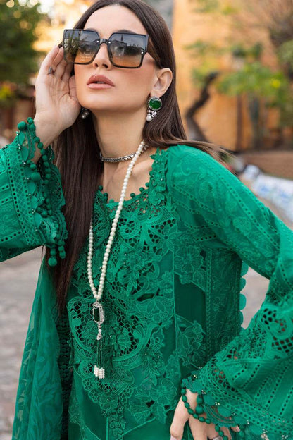 MARIA.B LAWN UNSTITCH EMB 3PC 25’ (8-B) - City Cloth House