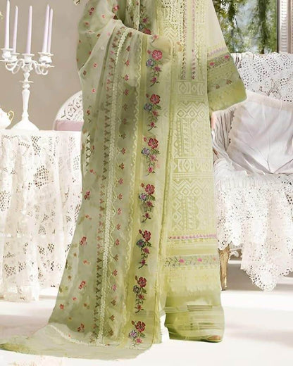 SOBIA NAZIR LAWN UNSTITCHED EMB 3PC - City Cloth House