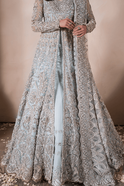SORAYA ORGANZA UNSTITCHED EMB MAXI - City Cloth House