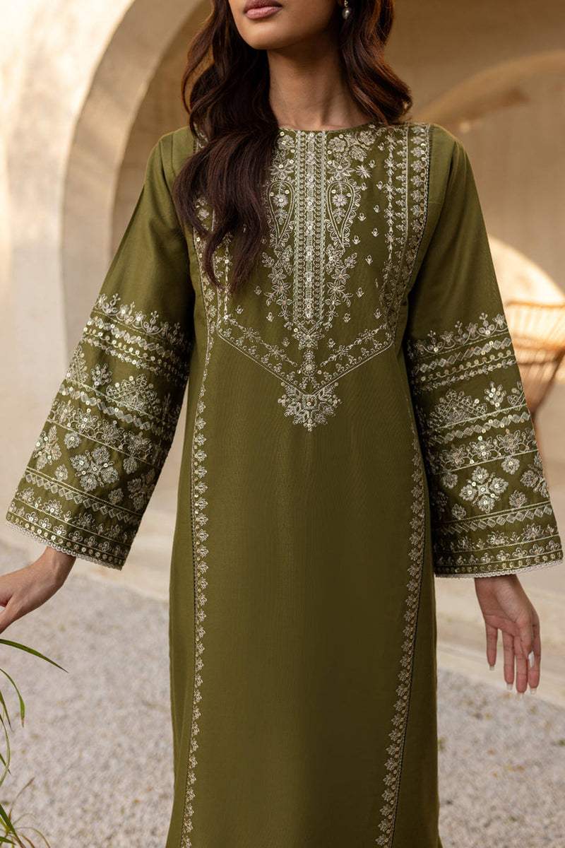 Sage | Emb Unstitched Lawn 2pc