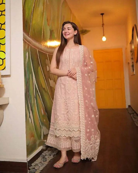 ZARA SHAHJAHAN LAWN UNSTITCHED EMB 3PC - City Cloth House