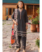 CHARIZMA LAWN PRINTED UNSTICH 3PC - City Cloth House