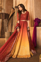 MARIA.B LAWN UNSTICH EMB 3PC (D-2205-A) - City Cloth House