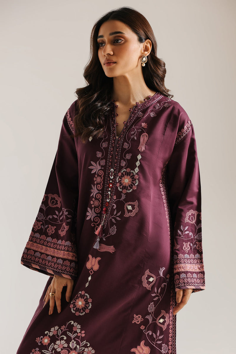 Mahira | Printed Unstitched Shamoz silk 3pc
