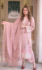 Gulroo | Emb Unstitched Dhanak 3pc