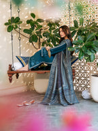 Nilofer | Emb Unstitched Dhanak 3pc