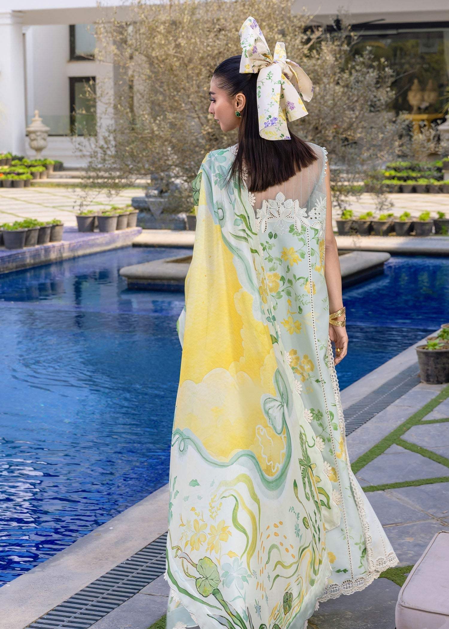 Nazuk | Emb Unstitched Lawn 3pc