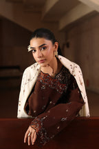 Kashida | Emb Unstitched Dhanak 3pc