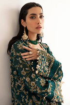 ELAN CHIFFON UNSTITCHED EMB SUIT - City Cloth House