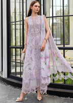 MARIA.B LAWN PREMIUM UNSTITCHED EMB 3PC
