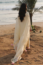 QALAMKAR LAWN PREMIUM UNSTITCHED SAFA EMB 3PC