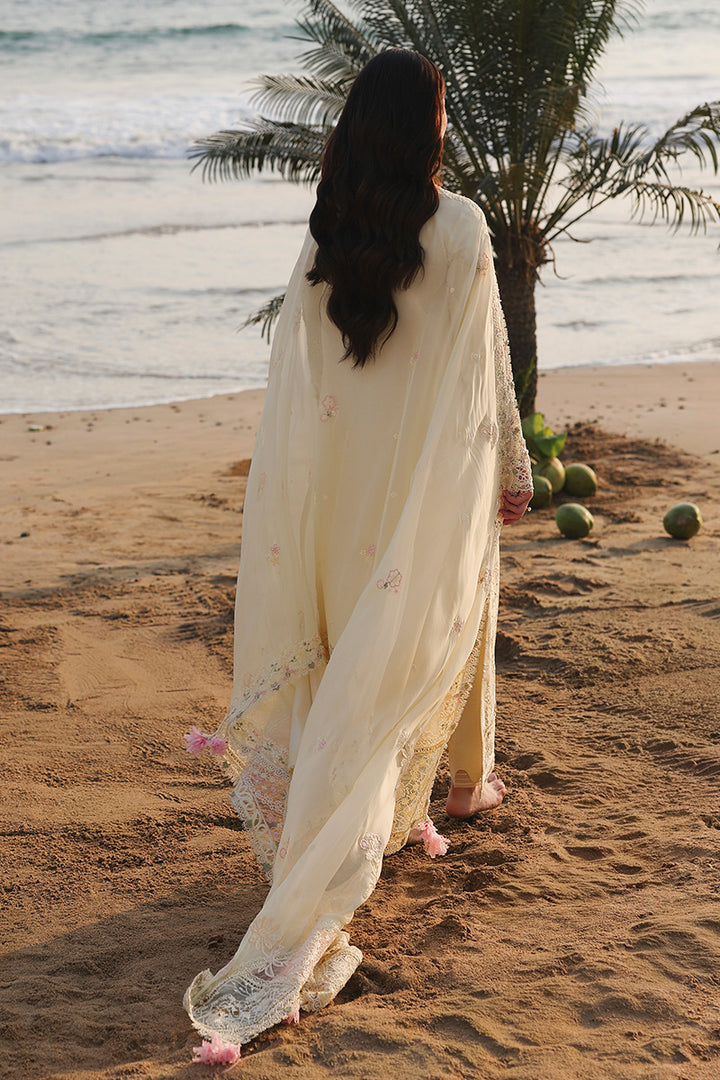 QALAMKAR LAWN PREMIUM UNSTITCHED SAFA EMB 3PC