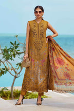 MARIA.B PREMIUM UNSTITCH EMB 3PC EID LAWN-25-06 - City Cloth House