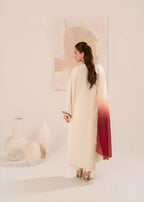 ZARIF DHANAK LUXURY UNSTITCHED EMB 3PC - City Cloth House