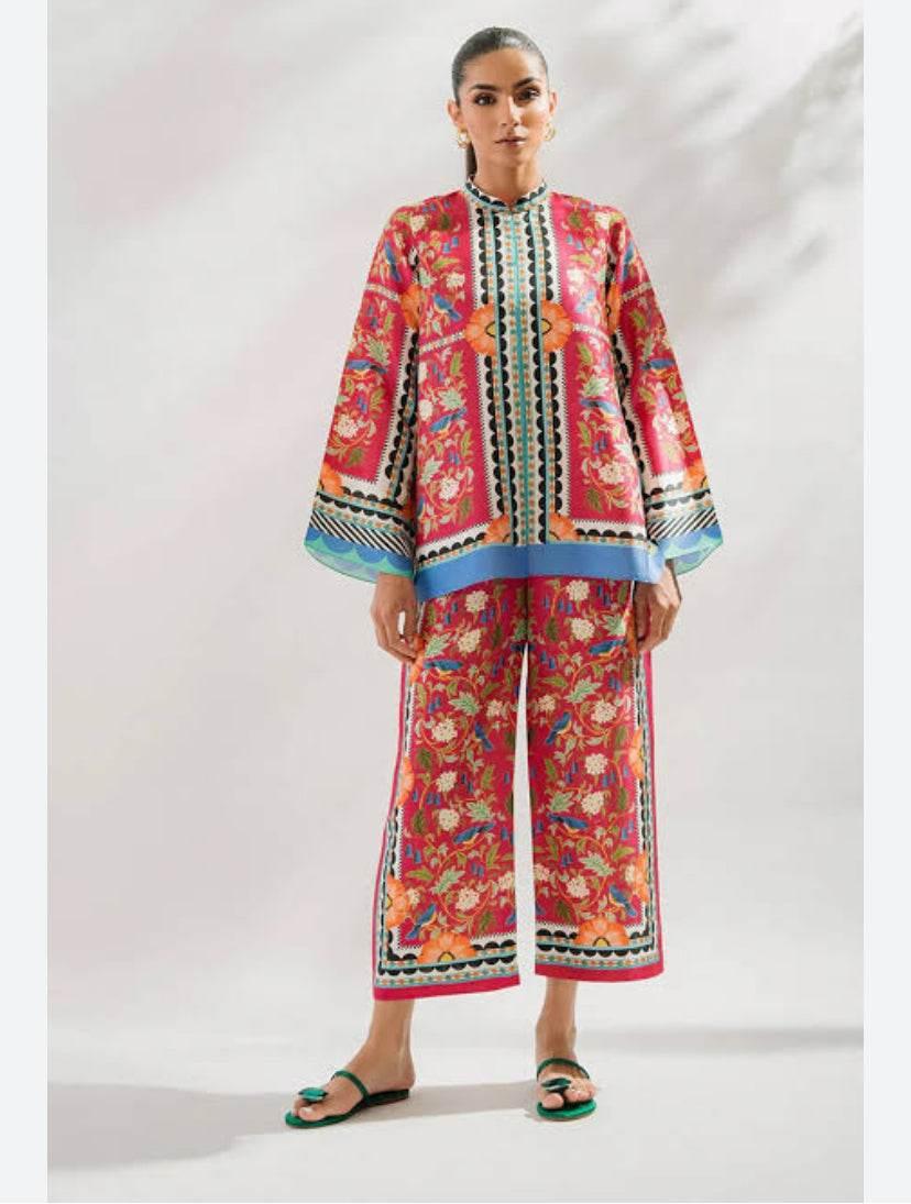 AZMIN LAWN PREMIUM UNSTITCHED PRINTED 2PC - City Cloth House