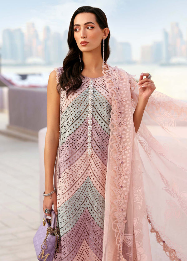 MARIA.B LAWN PREMIUM UNSTITCHED 12-B EMB 3PC