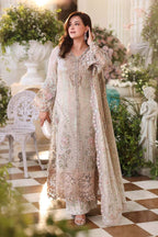 MARIA.B CHIFFON UNSTITCHED EMB D-7 SUIT