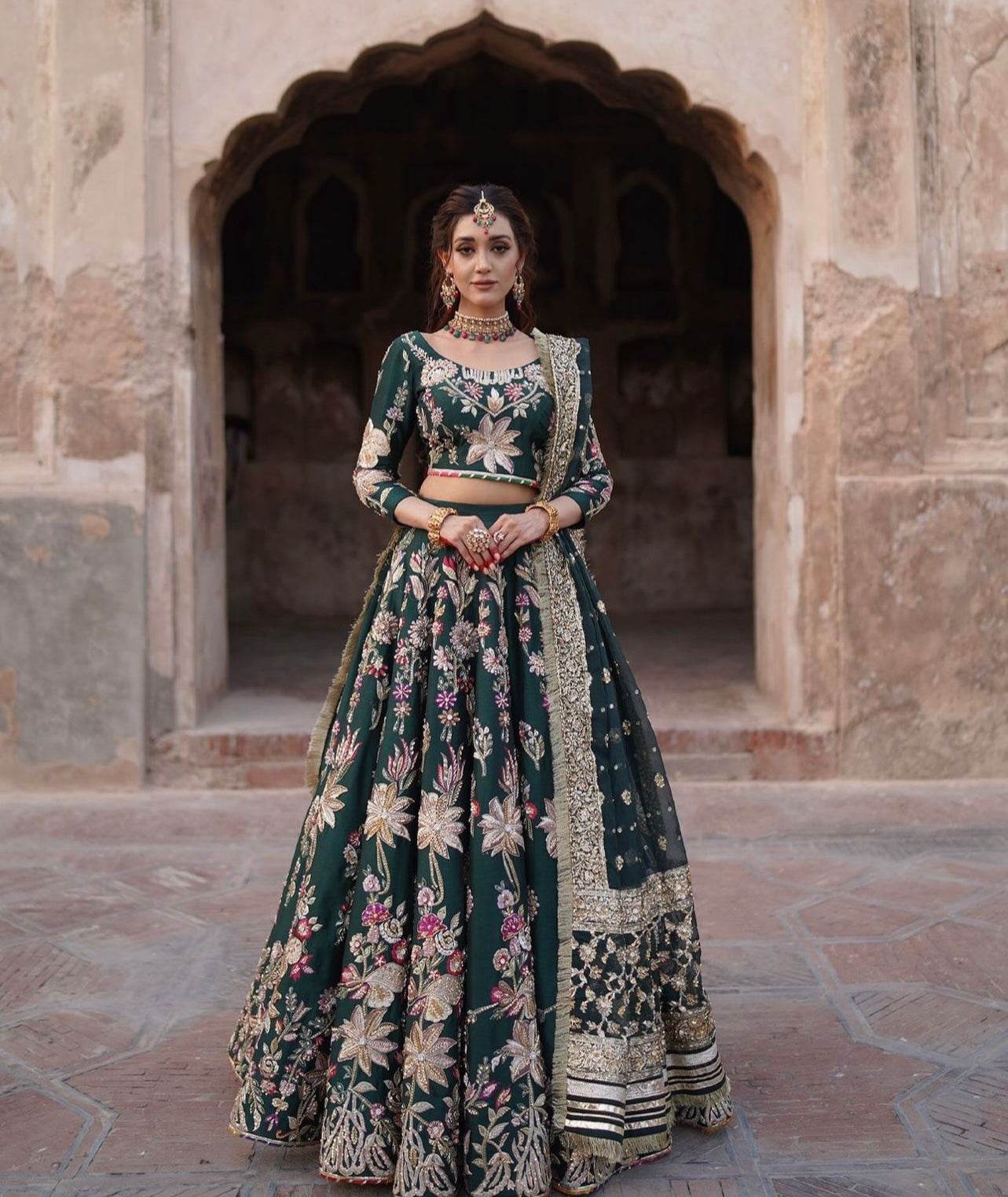 AHMED SULTAN RAW SILK UNSTITCHED EMB MAXI - City Cloth House