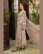 MARIA.B LAWN UNSTITCH EMB 3PC (14-B) - City Cloth House
