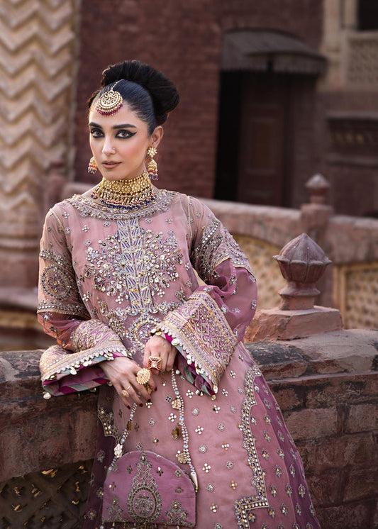 MNR ORGANZA UNSTITCHED EMB SUIT