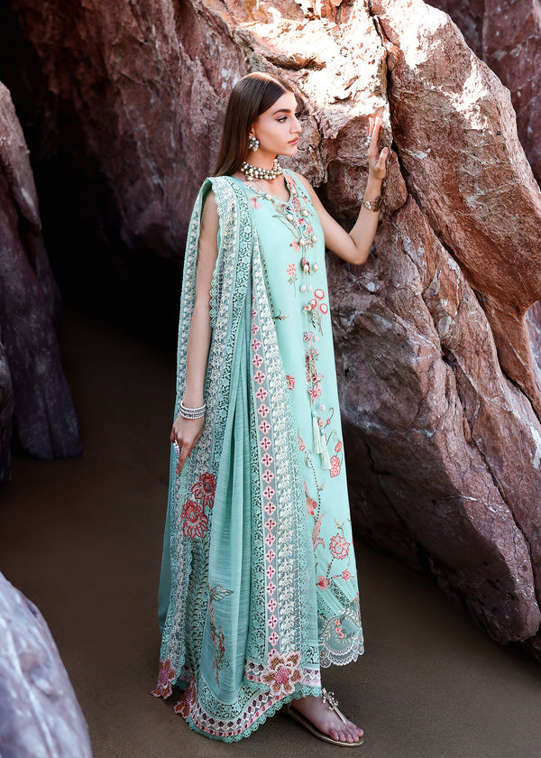 SAIRA SHAKIRA LAWN PREMIUM UNSTITCHED 5-B EMB 3PC