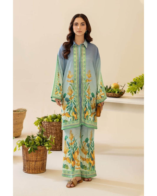 AZMIN LAWN PREMIUM UNSTITCHED PRINTED 2PC - City Cloth House