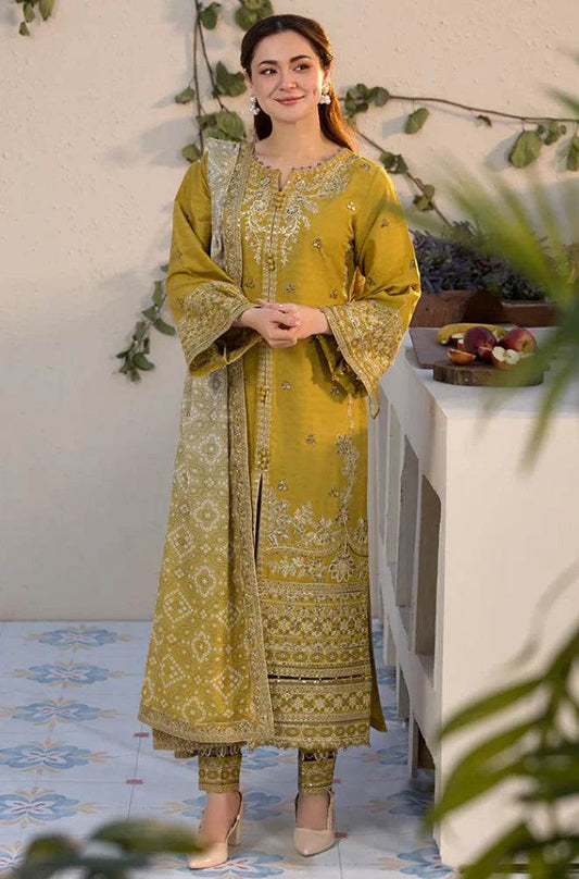 LAAM LAWN PREMIUM UNSTITCHED EMB 3PC - City Cloth House