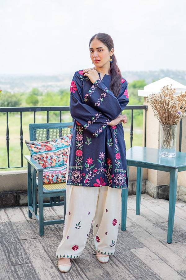 Ronaq | Emb Unstitched Lawn 2pc