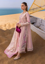 CRIMSON LAWN UNSTITCH EMB 3PC A HANDMADE TALE (D2-B) - City Cloth House