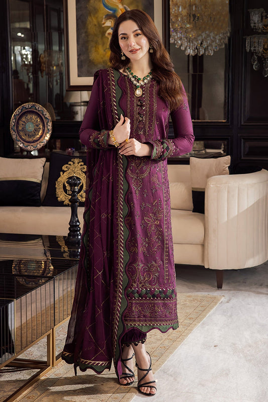 ASIM JOFA DHANAK UNSTITCHED EMB 3PC